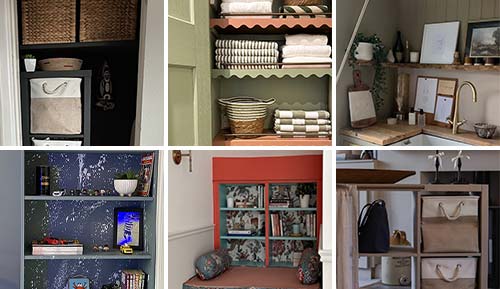 Space-saving hacks to get organised