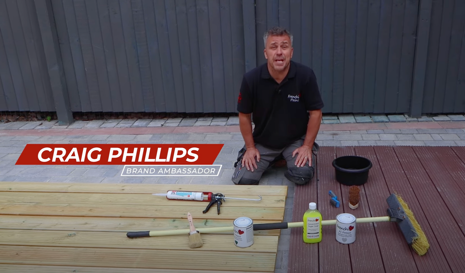 How to Prepare & Paint Decking